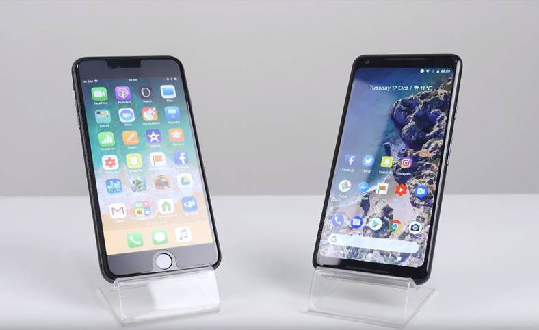 Wydajność iPhone'a 8 Plus Google Pixel 2 XL