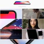 iPhone X Apple website