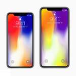 iPhone X Plus-Konzeptbildschirm 6.4 Zoll