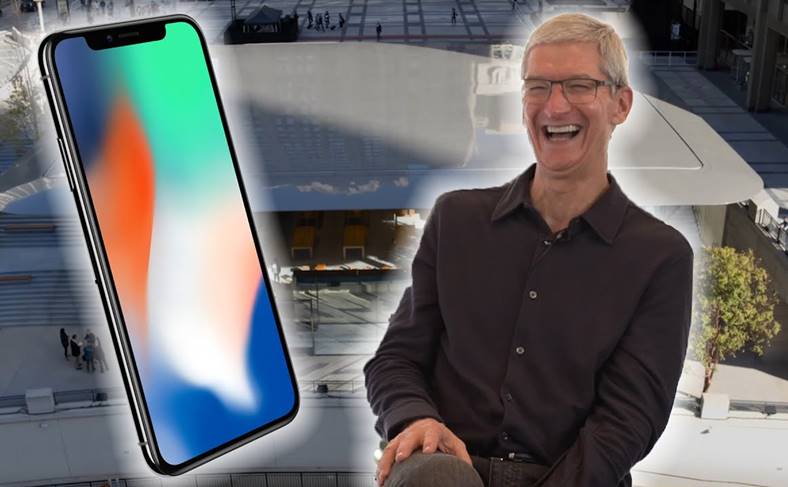 iPhone X Der Präsident von Apple