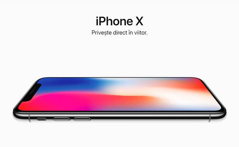 Apple's aggressively promoted iPhone X