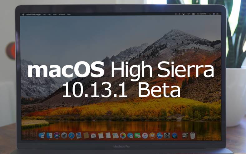 macOS High Sierra 10.13.1 bèta 3