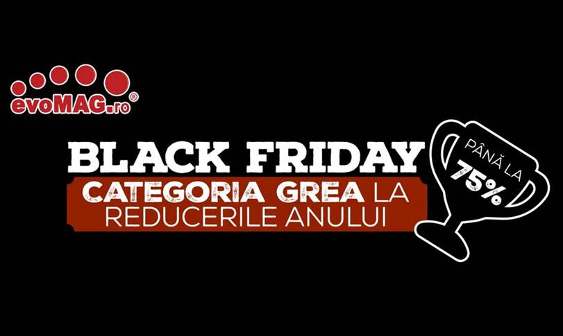 Black Friday 2017 evomag rabatkatalog