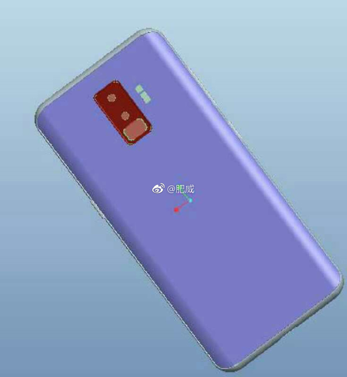 Schizzo del design del Samsung Galaxy S9 1