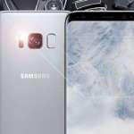 Technische ontwerpschetsen van de Samsung Galaxy S9