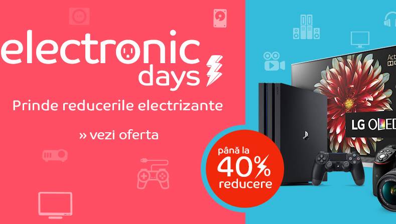 Ofertas de jornadas electrónicas eMAG 1 de noviembre