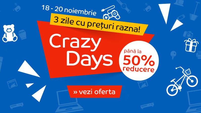 Emag Crazy Days-Rabatte