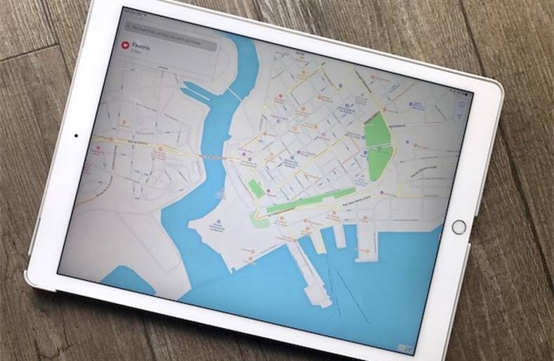 iOS 11 Apple Maps harta aeroporturi