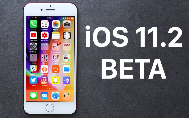 iOS bêta 11.2 3