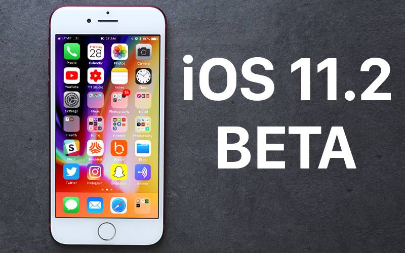iOS bêta 11.2 4