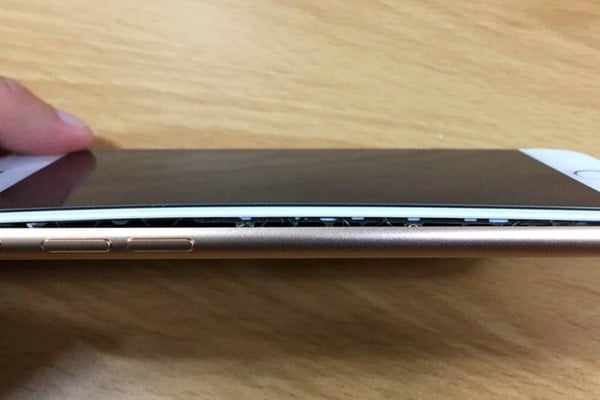 Batteria gonfia dell'iPhone 8 Corea