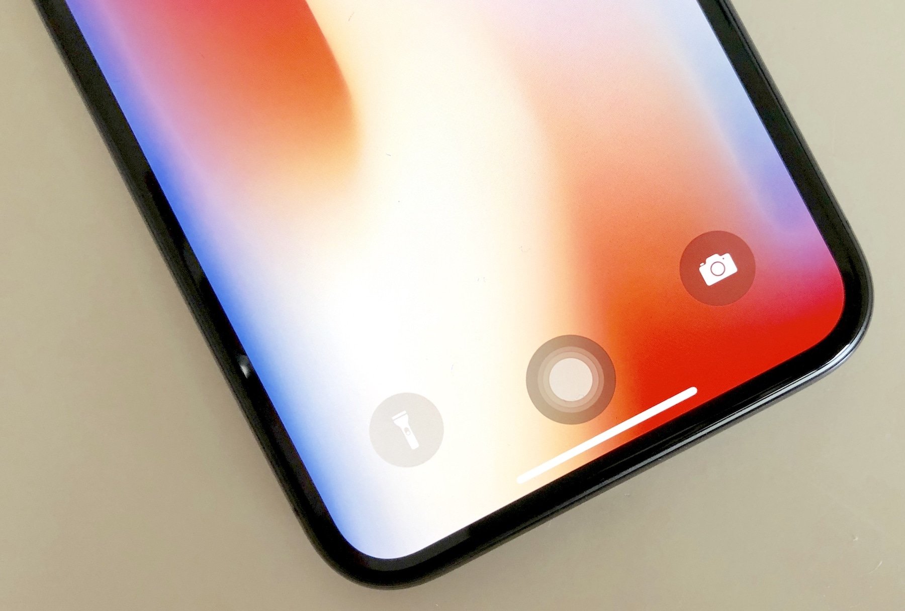 Home-Taste des iPhone X