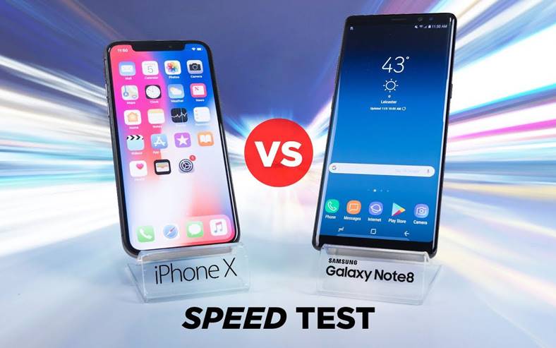 iPhone X galaxy note 8 Achilles heel