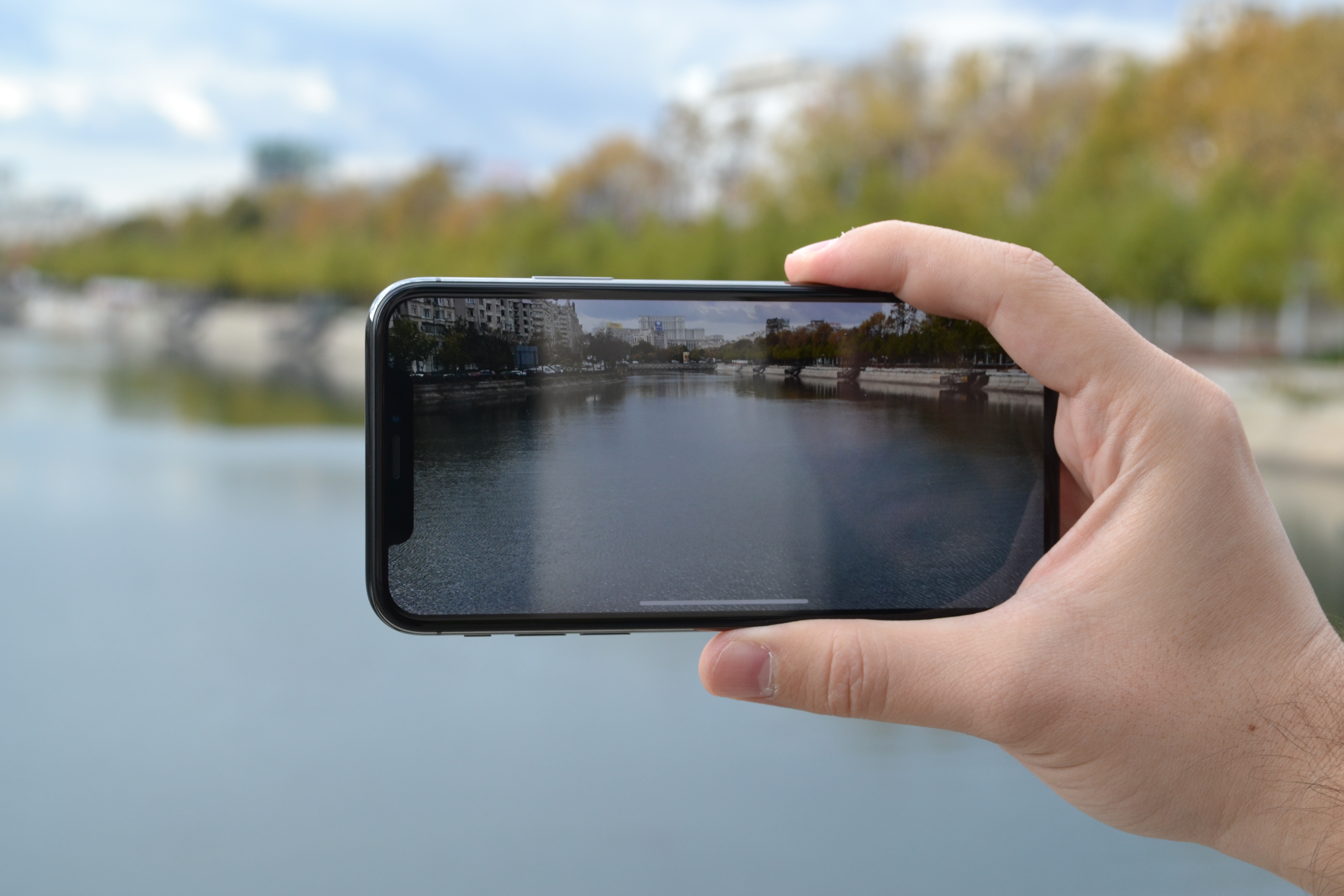 iPhone X gennemgå screenshots