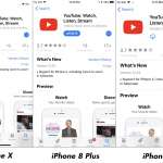 iPhone X vs iPhone 8 Plus Resolución de impacto Imágenes de visualización 10
