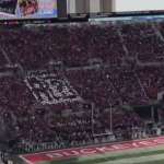 iPhone mocked stadium fans