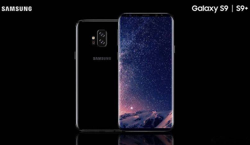 Ontwerpcomponent van de Samsung Galaxy S9