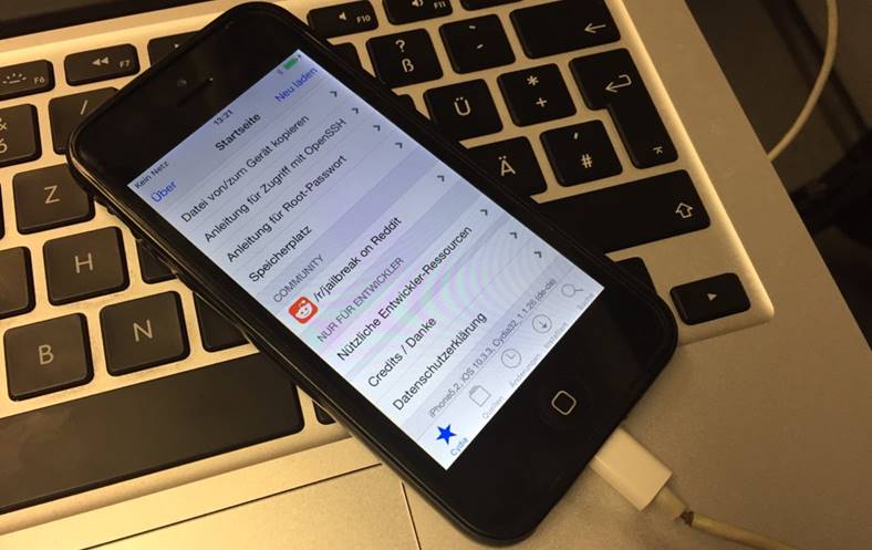 Demostración del jailbreak de iOS 10.3.3