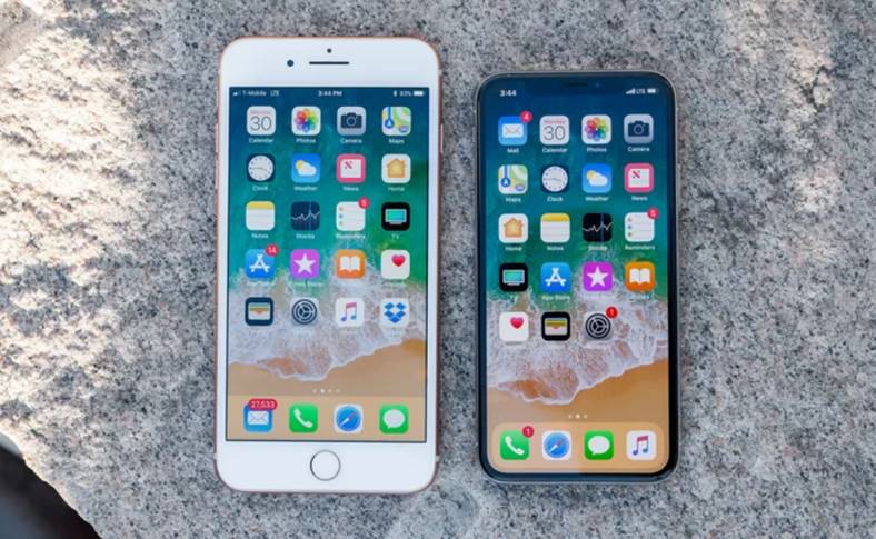 iPhone X ist dem iPhone 8 unterlegen