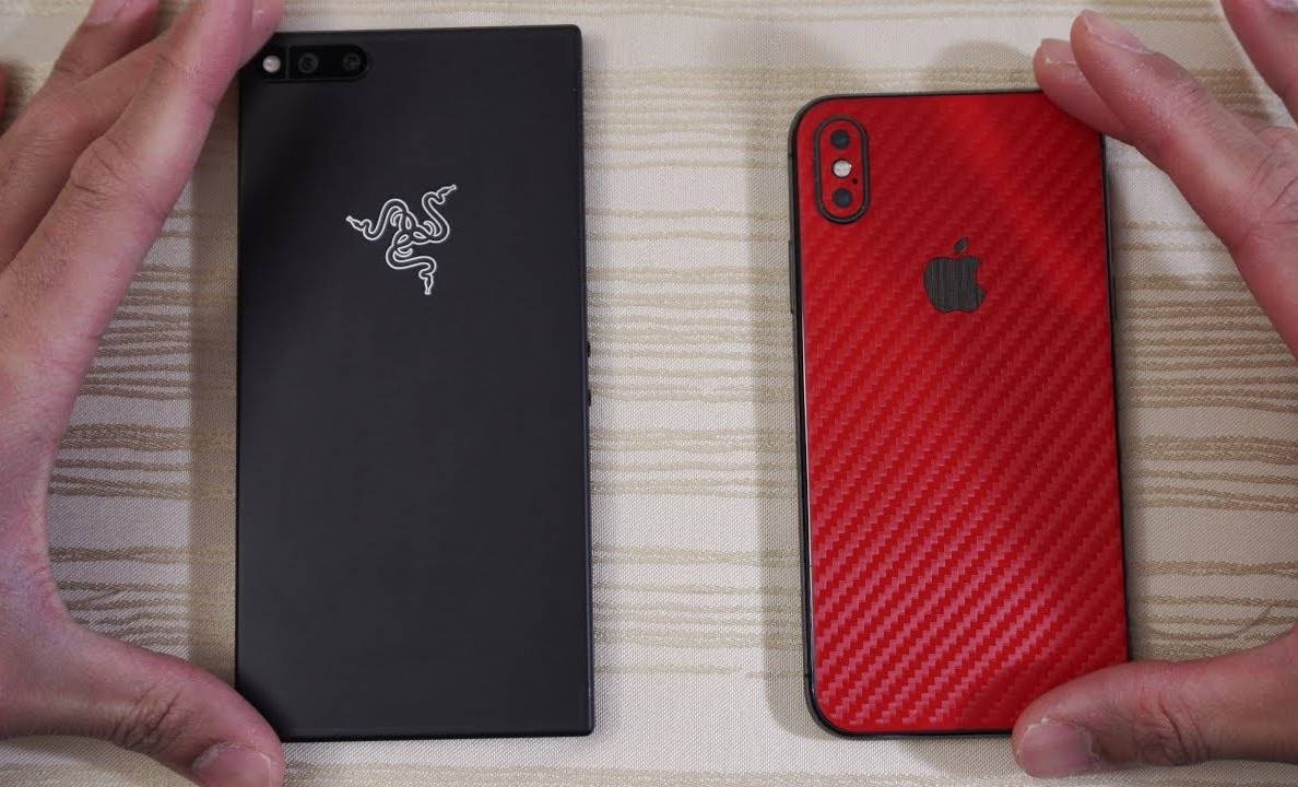 Wydajność iPhone'a X Razer Phone OnePLus 5T