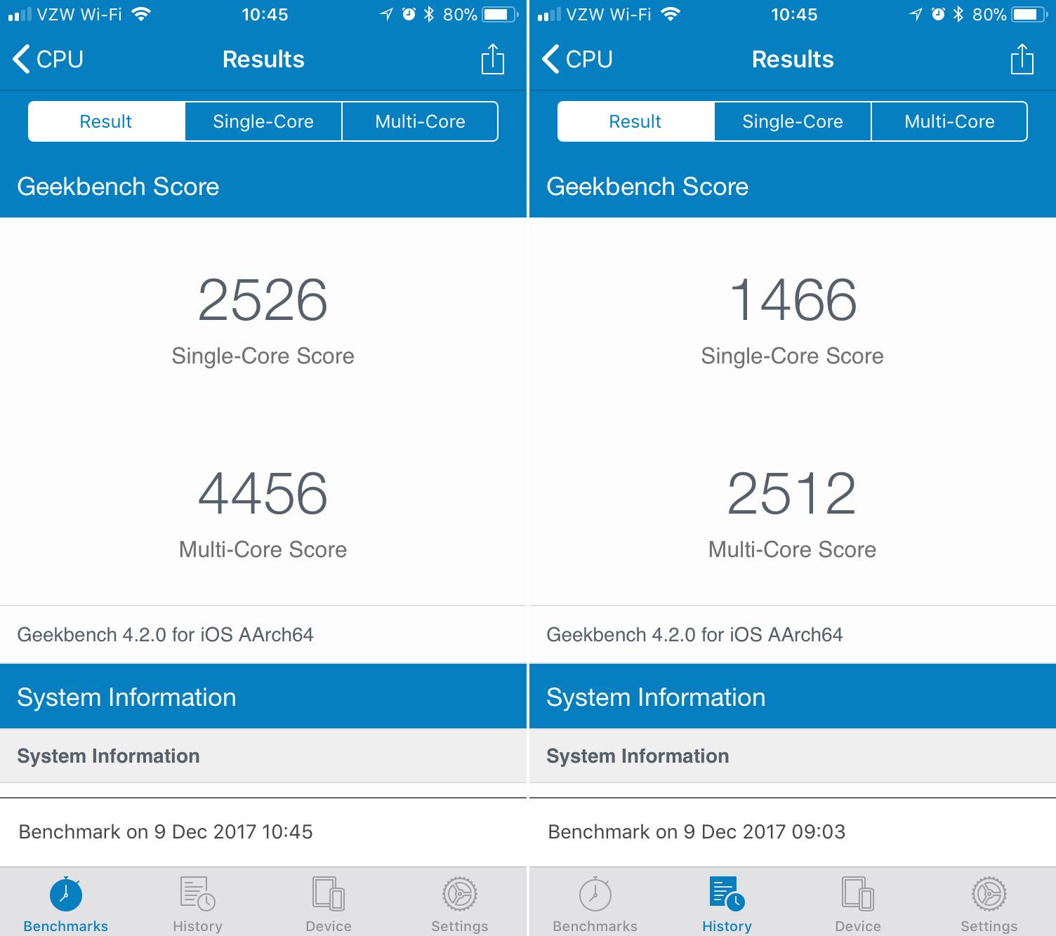 iphone battery performance affected