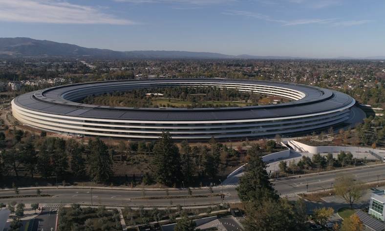 Apple Park-Fahrräder