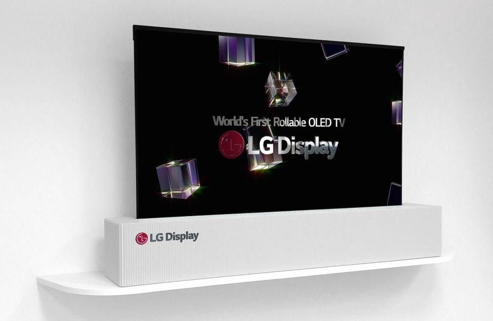 Téléviseur 2018K pliable LG au CES 4