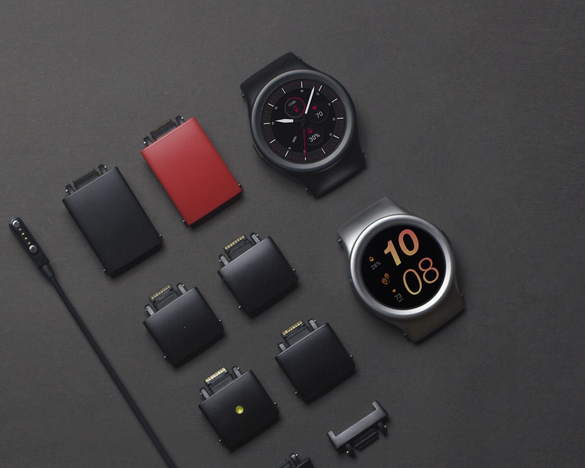 CES 2018 blokkeert modulaire smartwatch 1