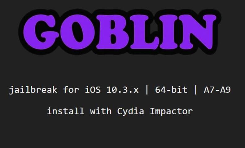 G0blin iOS 10.3.x jailbreak