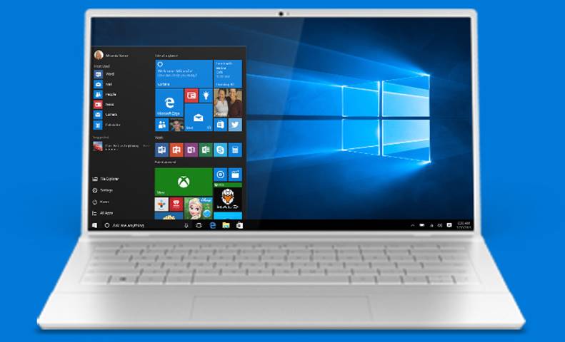 Windows 10 Microsoft's surprise function