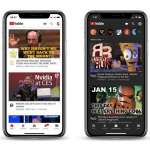 YouTube en mode sombre sur iPhone