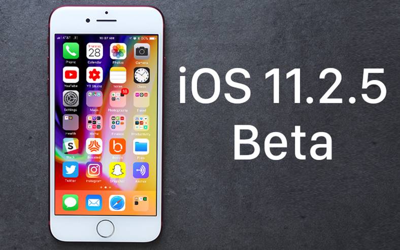 iOS bêta 11.2.5 3