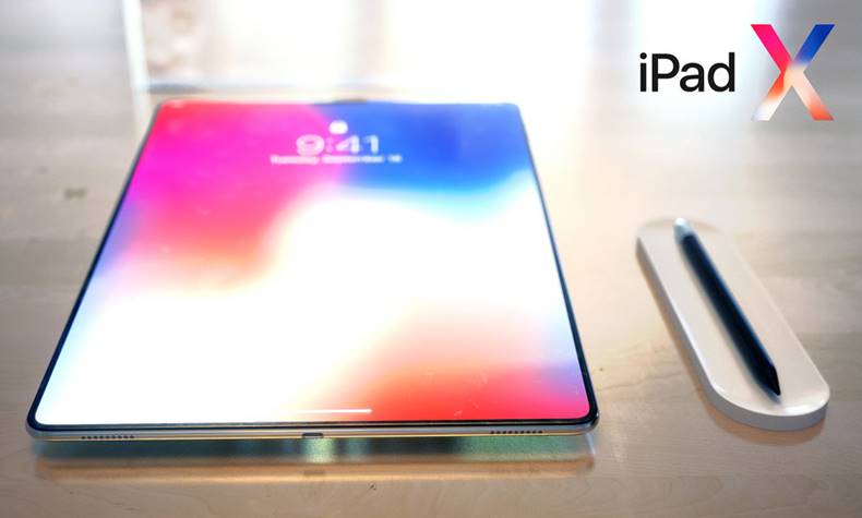 iPad X concept