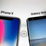 iPhone X Galaxy Note 8 Preturi Medii Smartphone