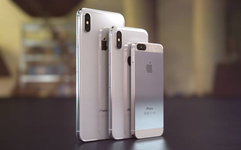 iPhone XS Apple Trois modèles 2018