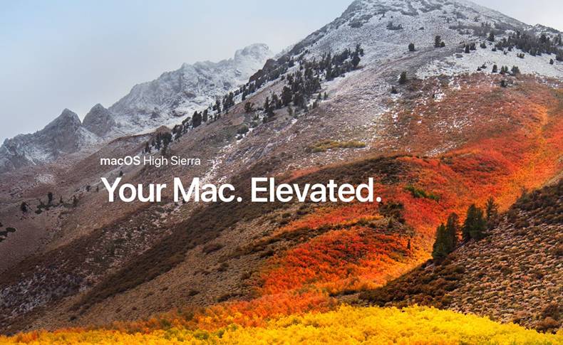 macOS High Sierra 10.13.3 bèta 5 appel