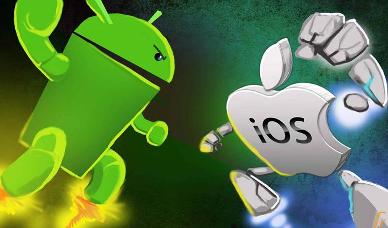 Teléfono inteligente Android iOS 2017