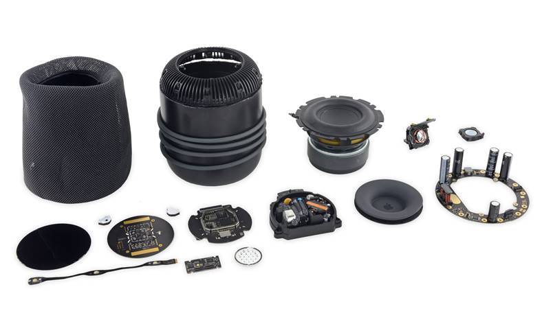 Disassembled HomePod 2