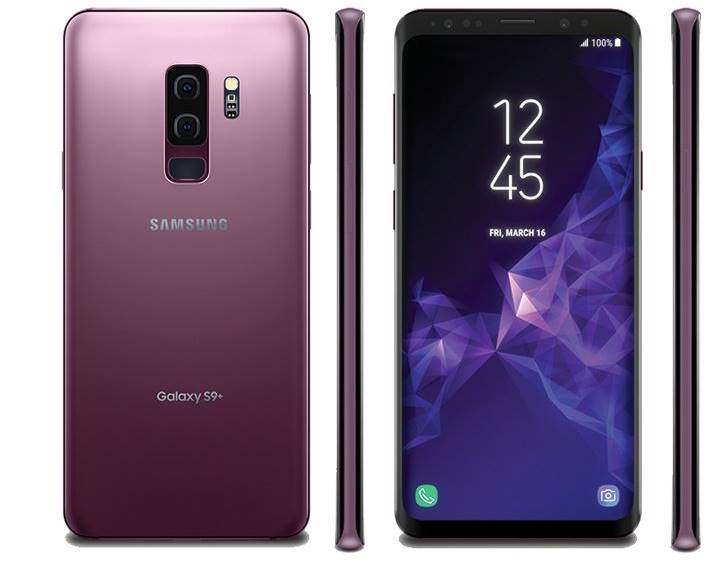 Imágenes del Samsung Galaxy S9 Plus morado