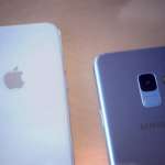 Samsung Galaxy S9 comparat iPhone X