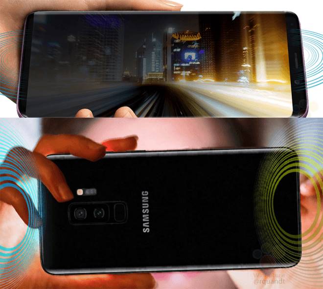 Samsung Galaxy S9 violet imagini presa stereo Samsung Galaxy S9 violet imagini presa stereo