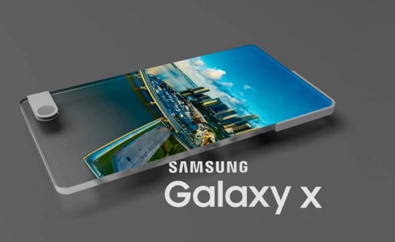 Samsung Galaxy X copia iphone x