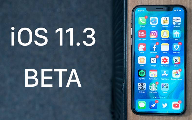 TUTORIAL Installer iOS 11.3 public beta 2 iPhone iPad