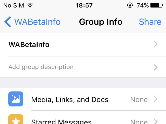 WhatsApp groups description