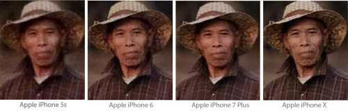 smartphone camera vergelijking evolutie 2