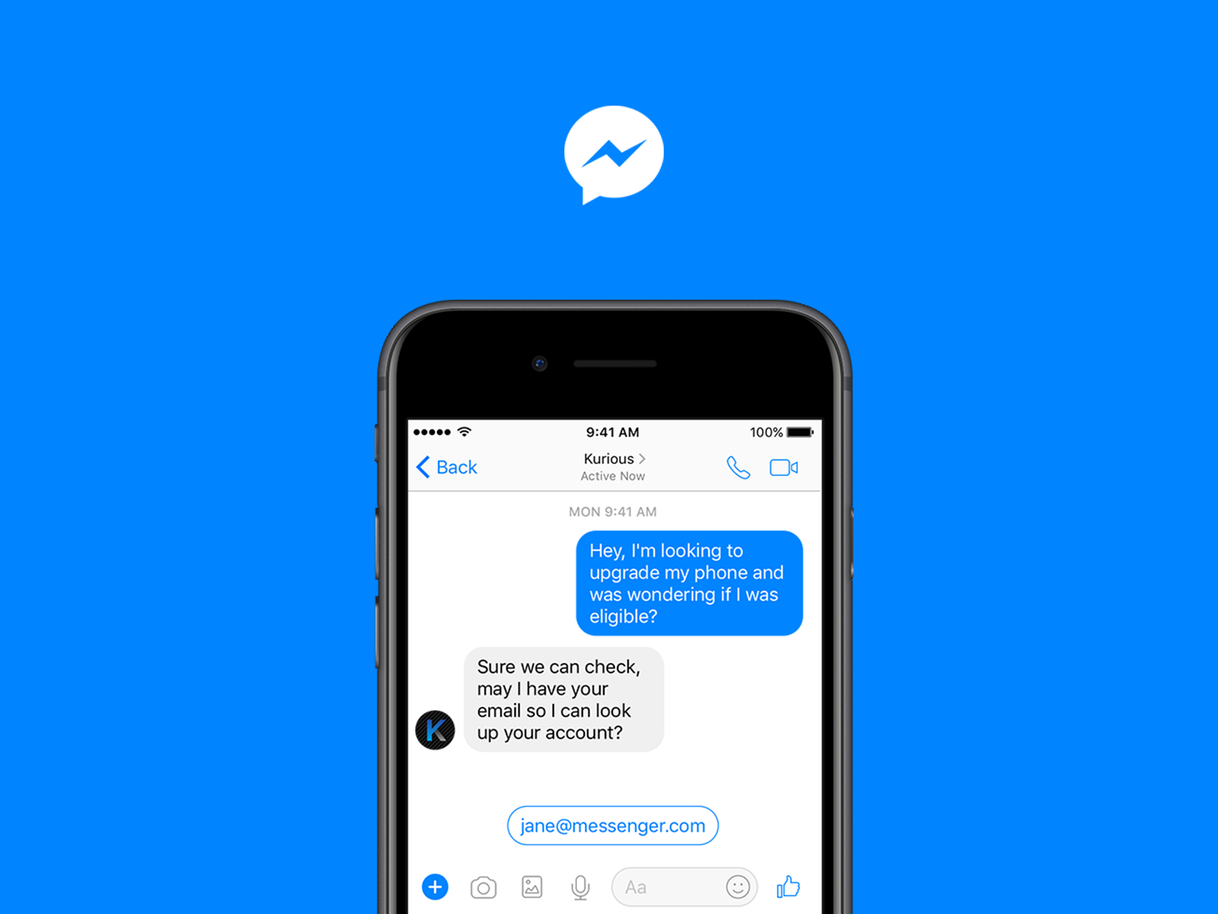 facebook messenger byt företag