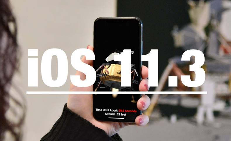 Fonction secrète iOS 11.3 iPhone iPad