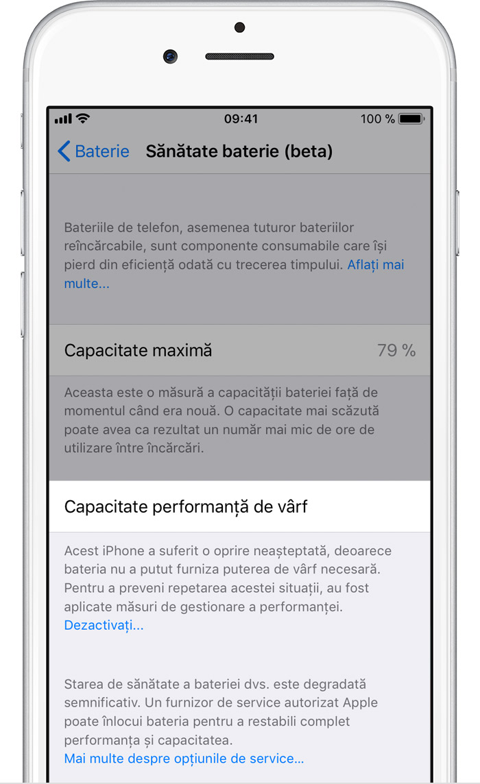 Batterie endommagée iOS 11.3