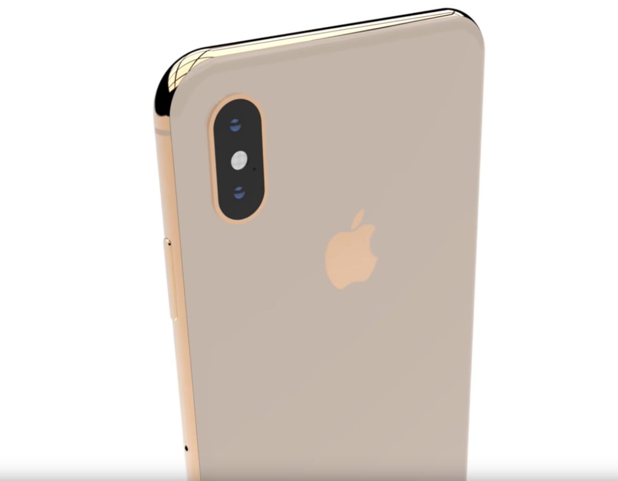 iPhone X złoty 3