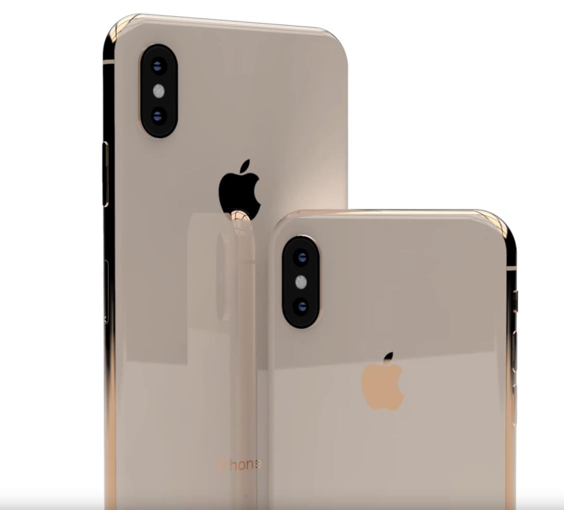 iPhone X złoty 4